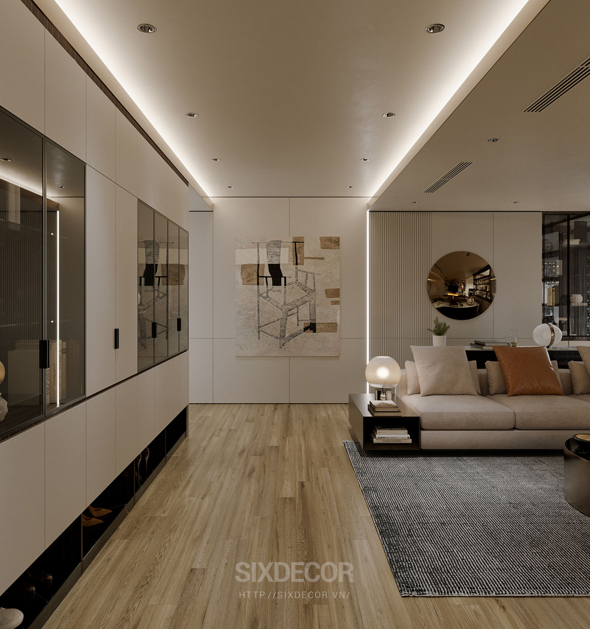 Thiết kế nội thất chung cư Vinaconex